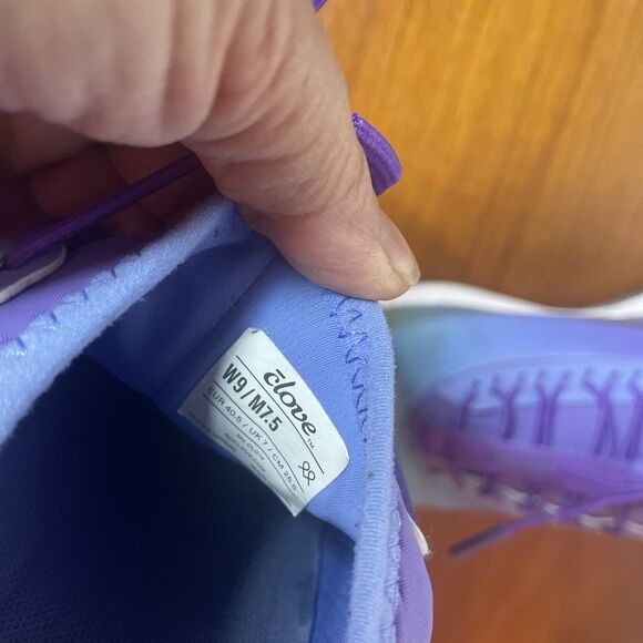 Clove Aeros Aurora Purple Teal Ombre Nursing Healthcare Shoes Womens Size 9 - Picture 6 of 8